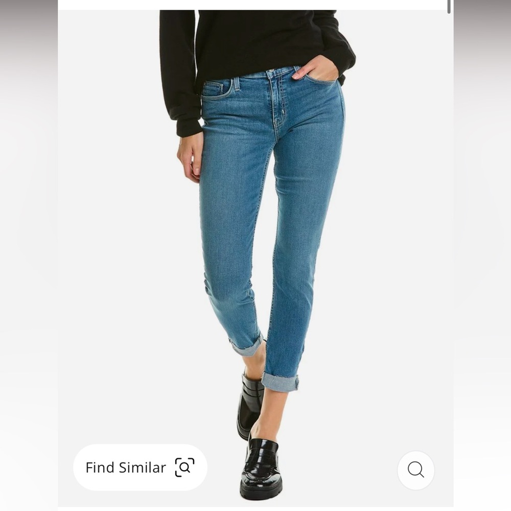 NWT HUDSON Jeans Natalie Santana Mid-Rise Skinny Ankle